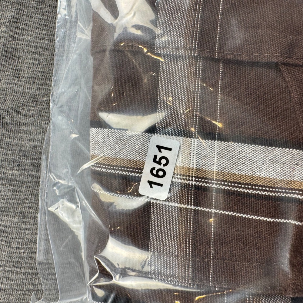 Shaka Wear Mens 3XL Brown Plaid Cargo Shorts Elastic Waist Streetwear Casual - Picture 11 of 11